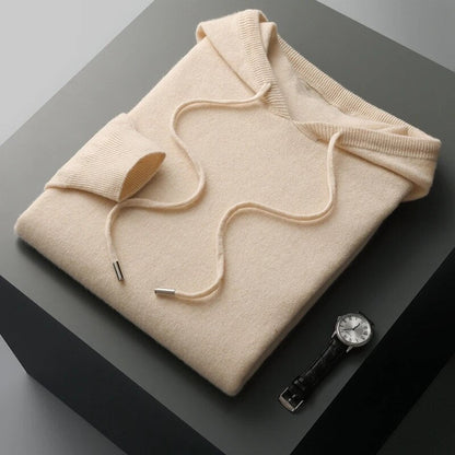 Silas Men's Sweater - fabric and finish detail