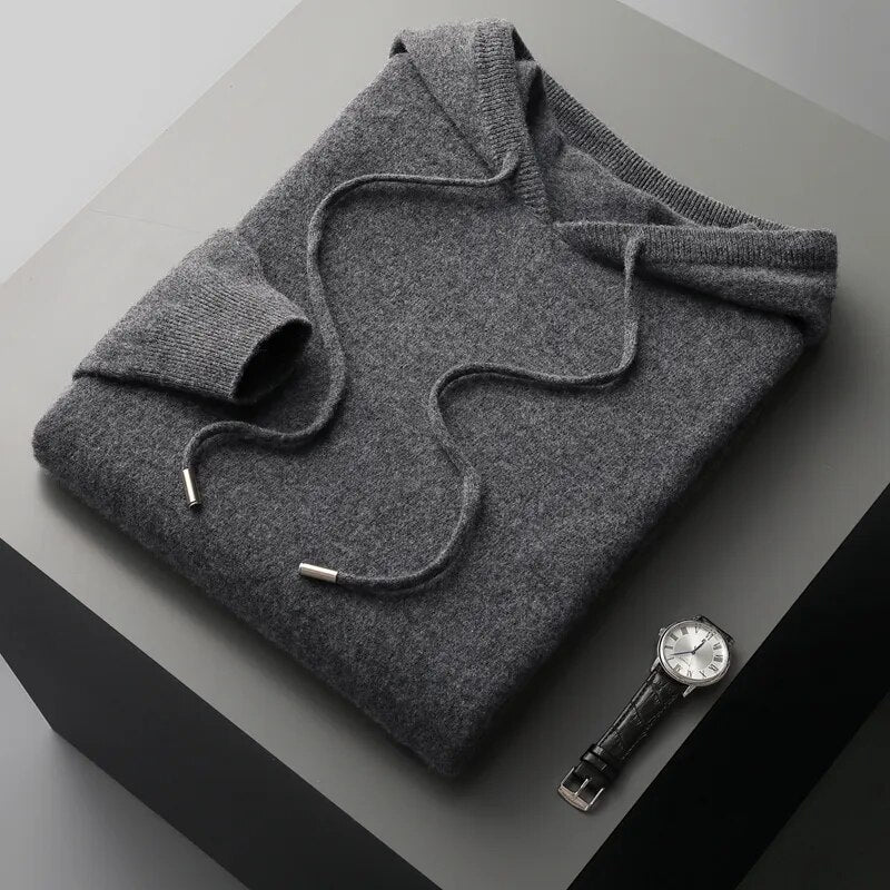 Silas Men's Sweater - close-up detail