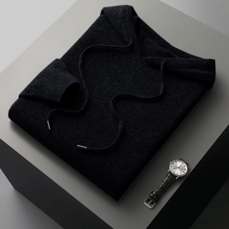 Silas Men's Sweater - back view