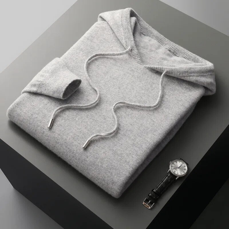 Silas Men's Sweater - flat lay