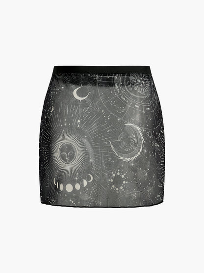 Liana Women's Skirt - fabric and finish detail