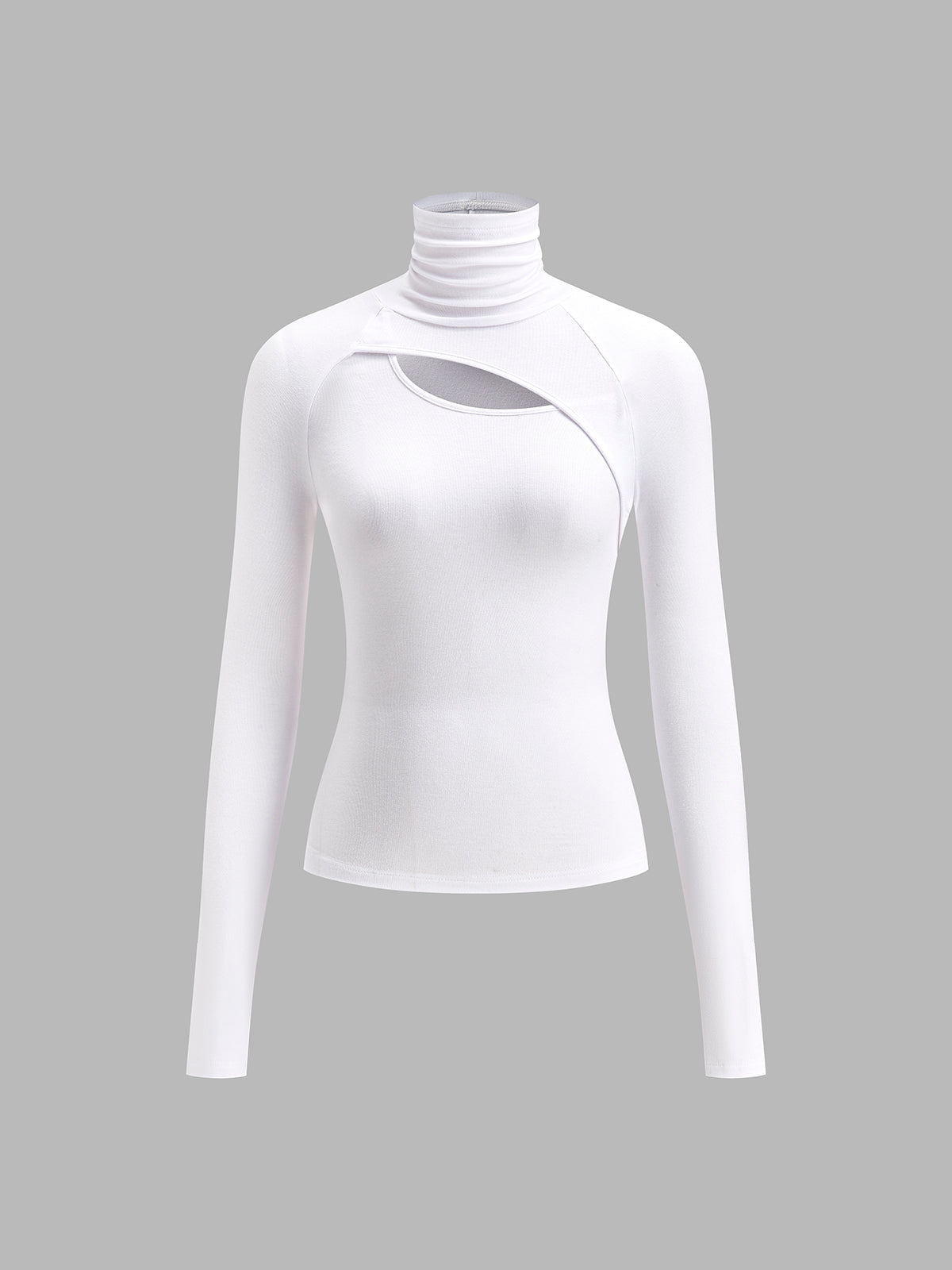 Faye Women's Asymmetric Top - close-up detail