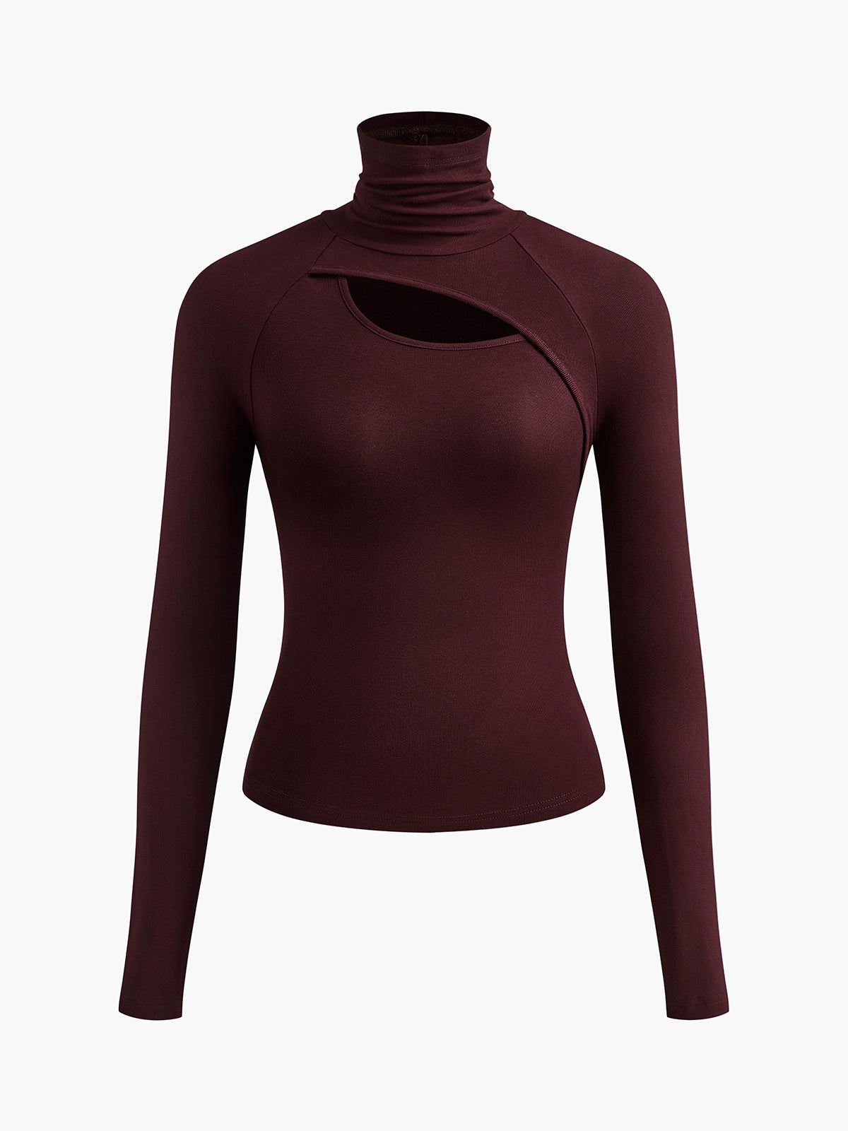 Faye Women's Asymmetric Top - flat lay
