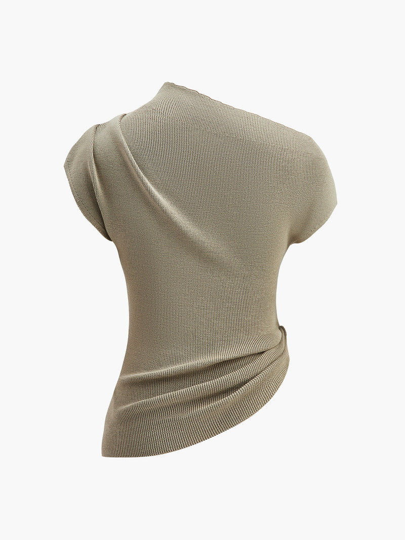 Paloma Women's Asymmetric Top - styled view