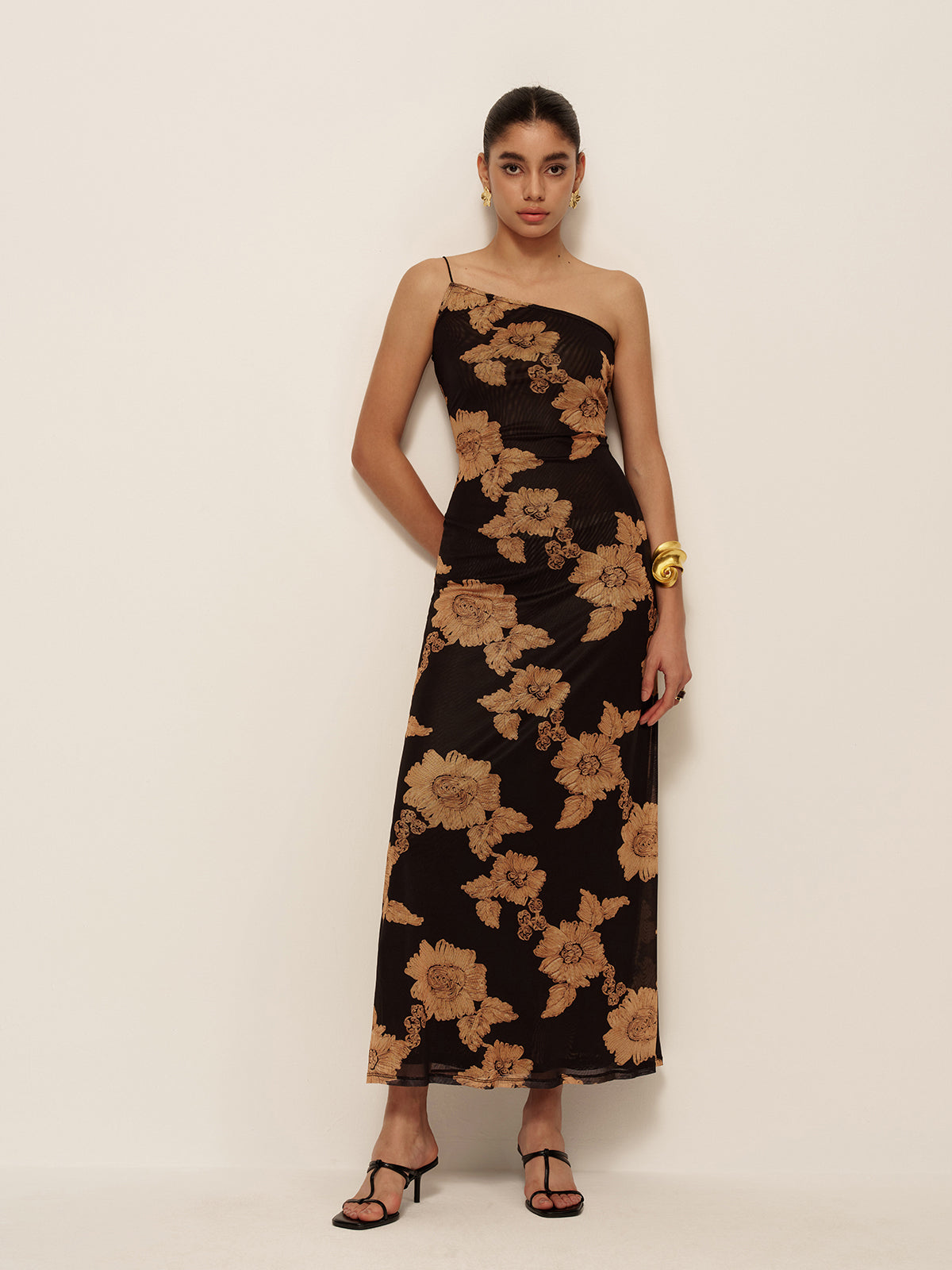 Tallulah Women's Asymmetric Dress - back view