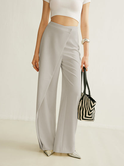 Noor Women's Asymmetric Trousers - front view