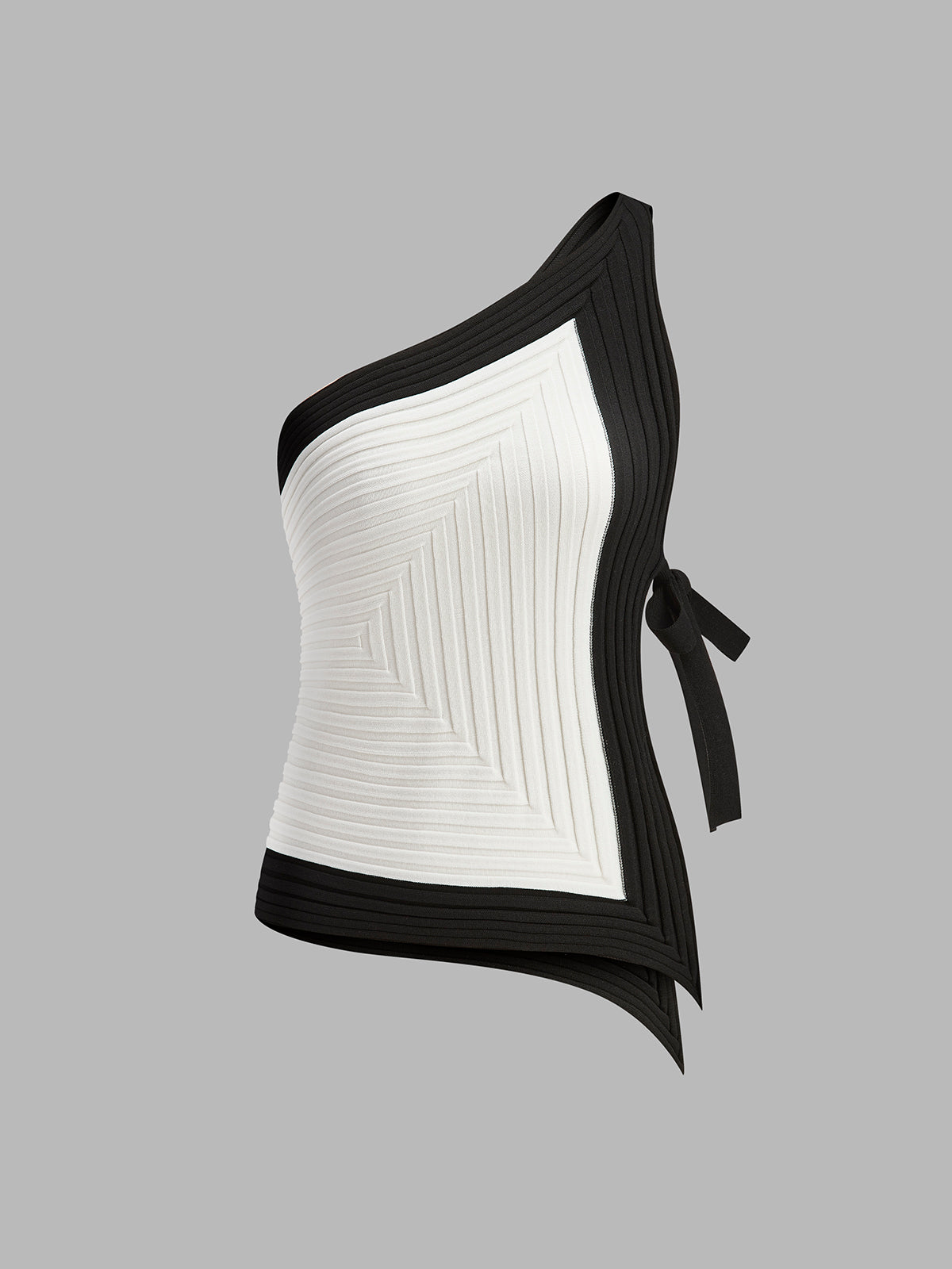 Genevieve Women's Asymmetric Top - front view