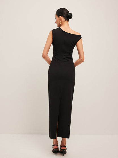 Zadie Women's Asymmetric Dress - close-up detail