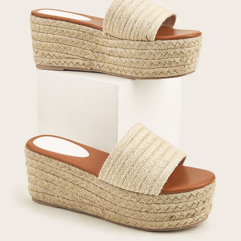 Nora Women's Platform Espadrilles - full-length view