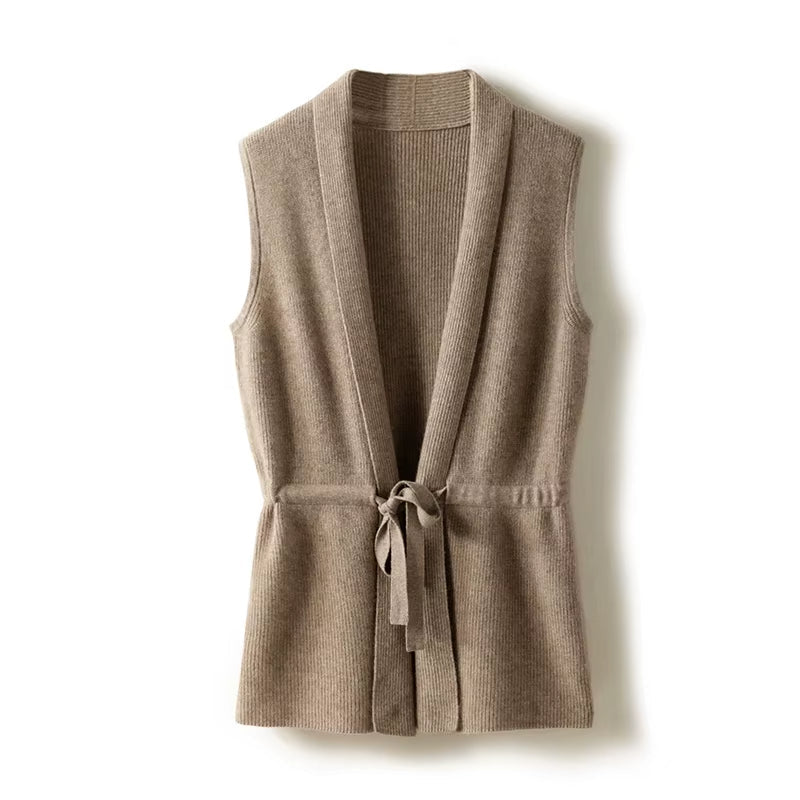 Ava Women's Vest - flat lay