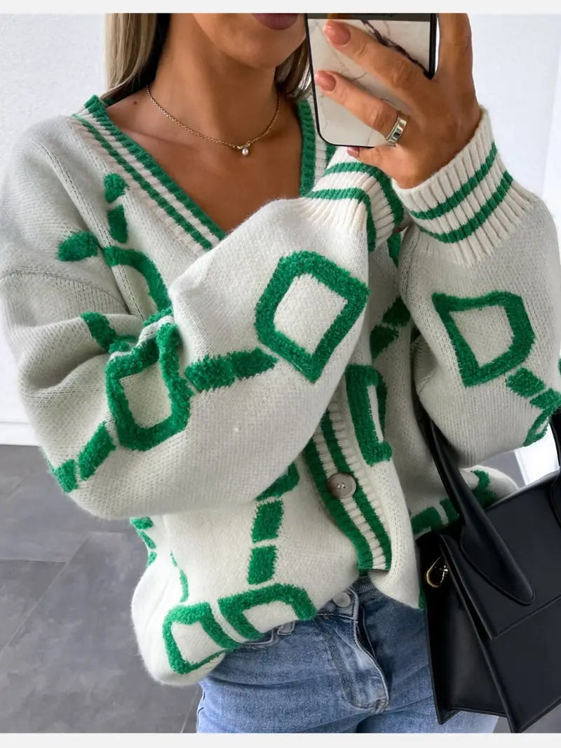 Esme Women's Cardigan - close-up detail