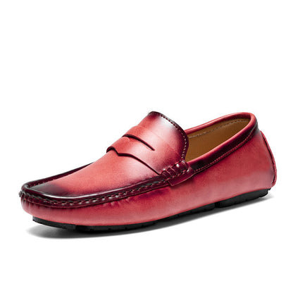 Gideon Men's Loafers - fabric and finish detail