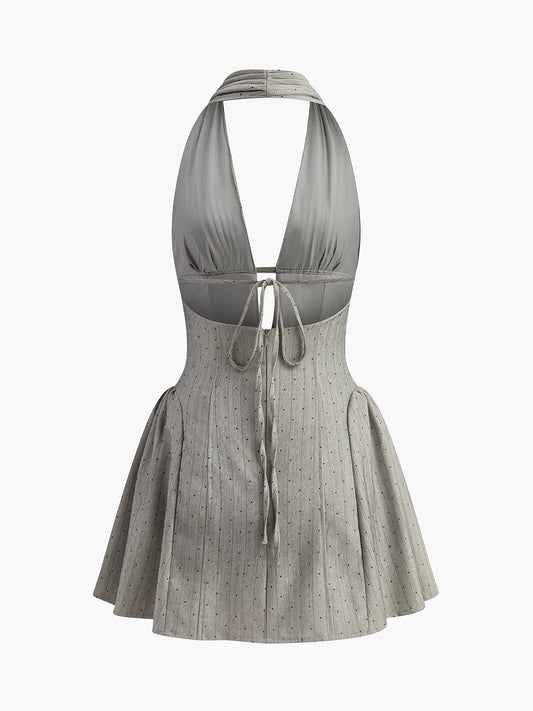 Anouk Women's Pleated Dress - styled view