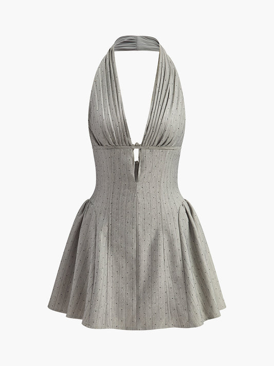 Anouk Women's Pleated Dress - front view