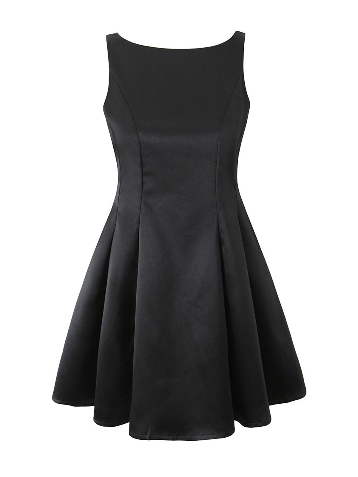 Noor Women's Satin Dress - front view