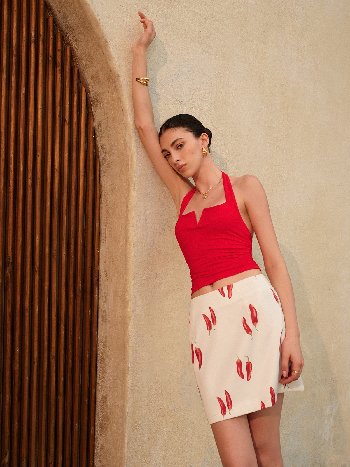 Elena Women's Top - full-length view
