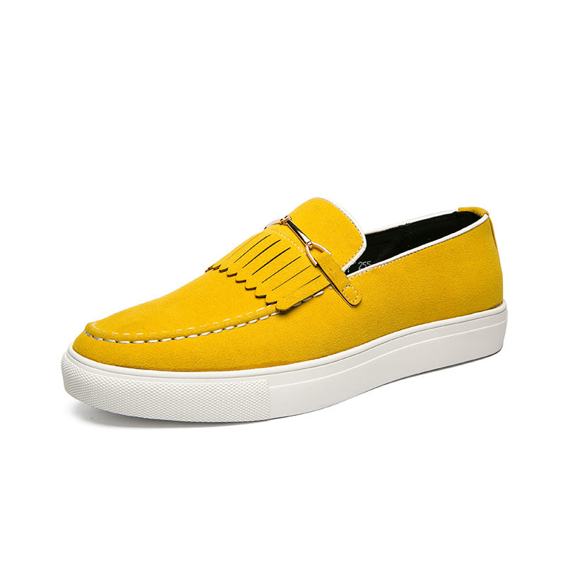 Barnaby Men's Loafers - fabric and finish detail