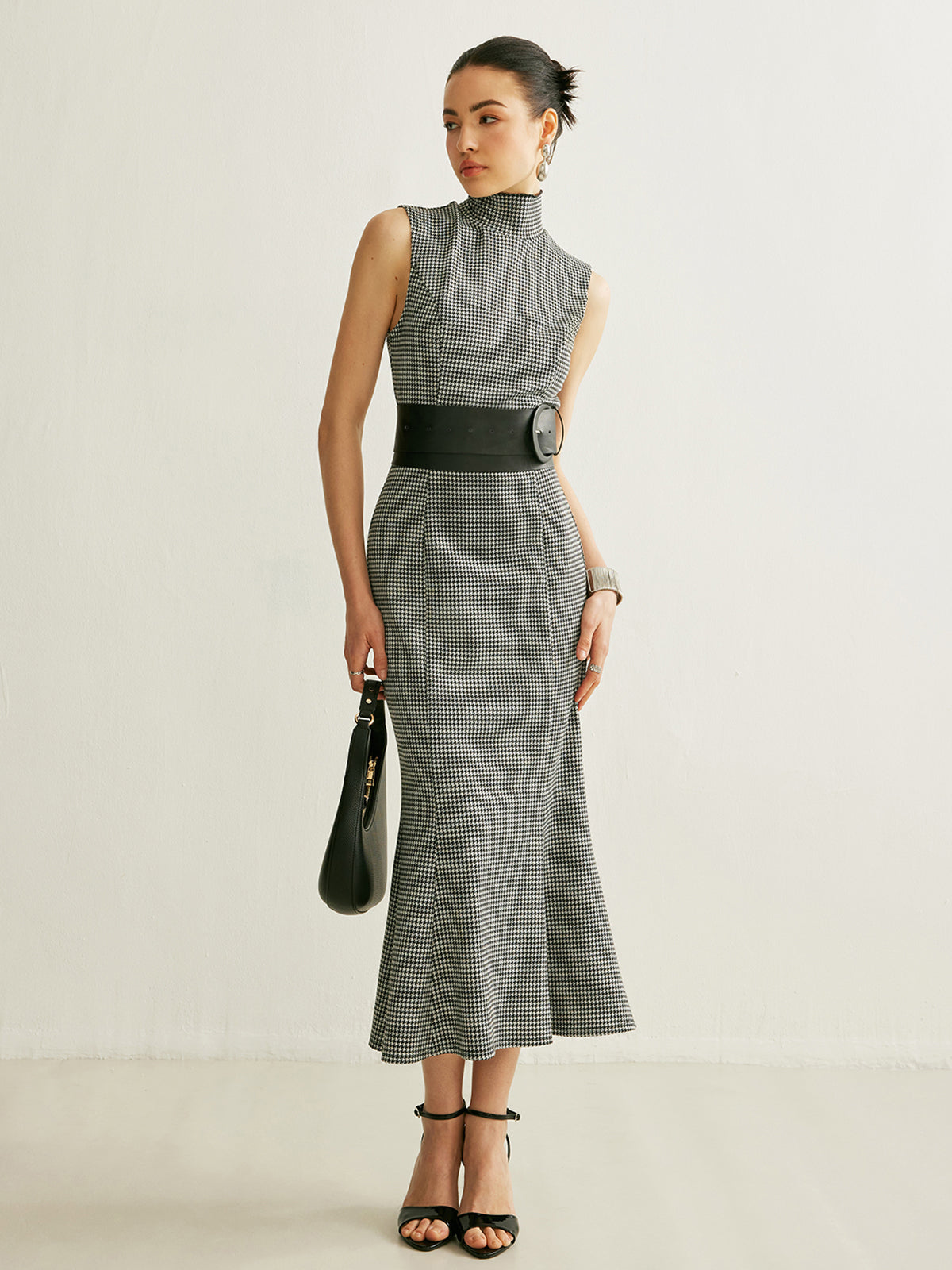 Ottilie Women's Plaid Dress - front view