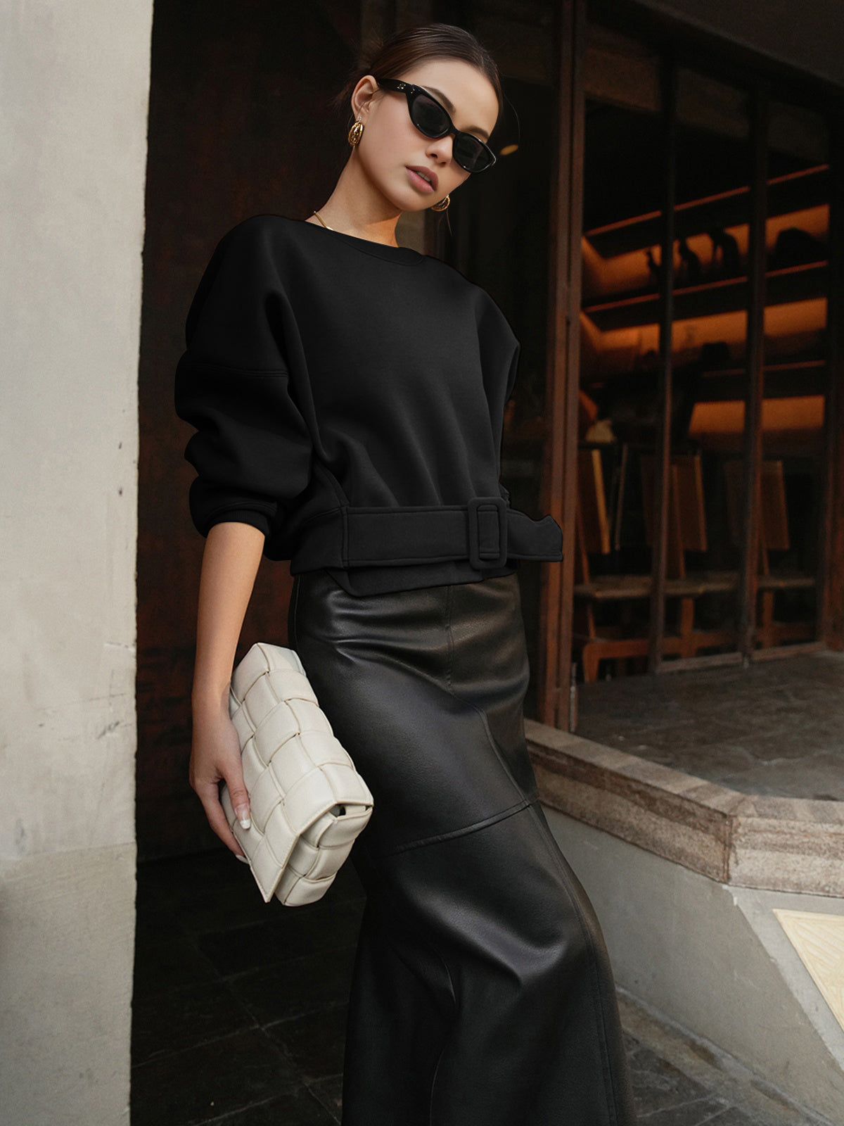 Rhea Women's Sweatshirt - styled view