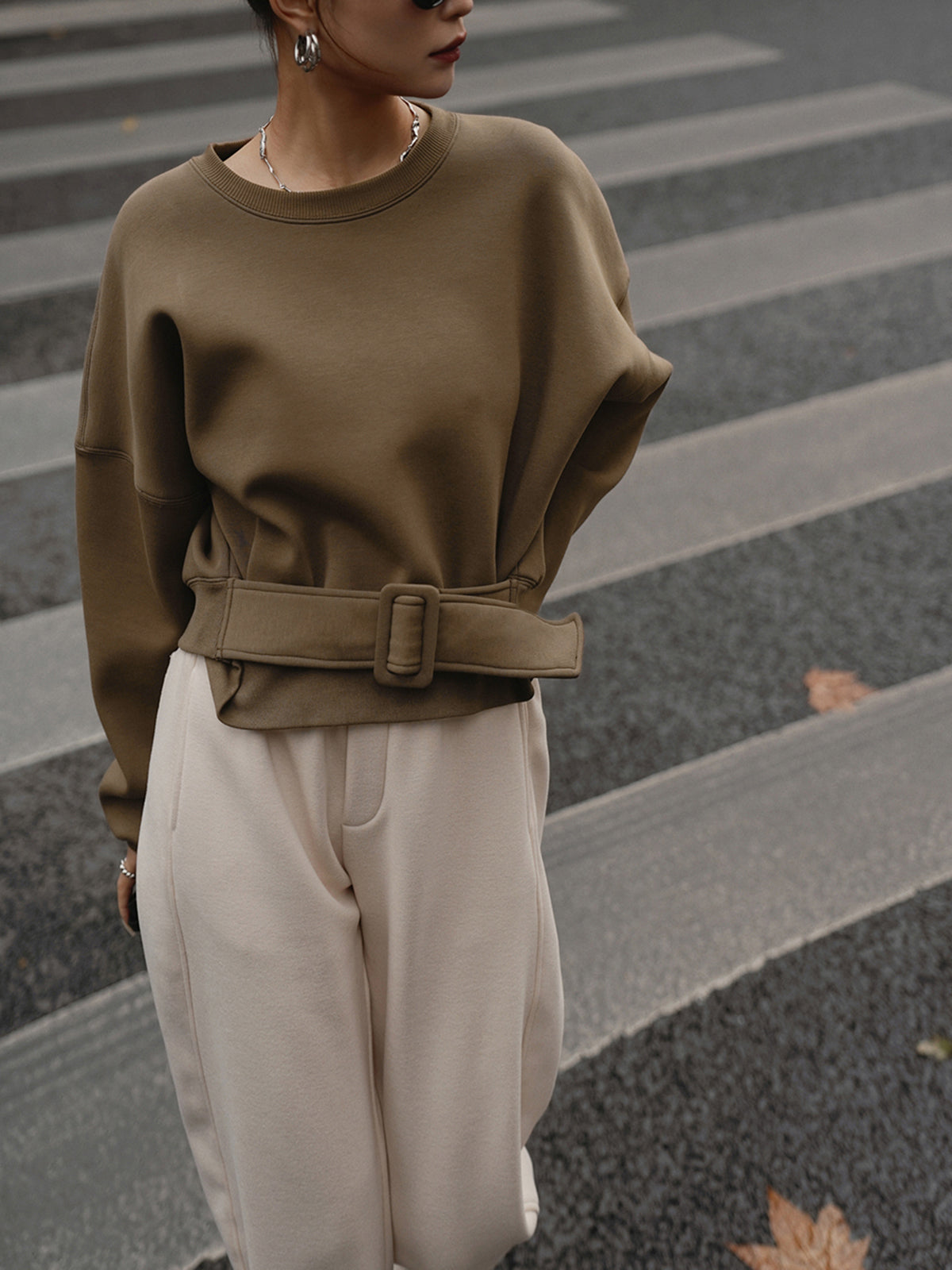 Rhea Women's Sweatshirt - full-length view