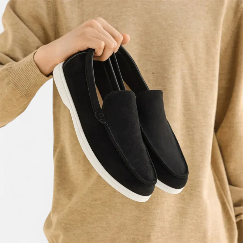 Auden Men's Suede Loafers - back view