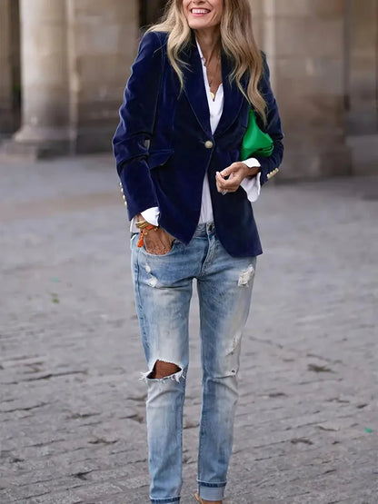 Camille Women's Blazer - shown in use