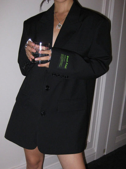 Esme Women's Oversized Blazer - front view