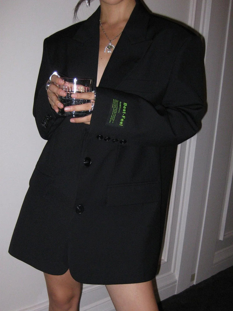 Esme Women's Oversized Blazer - front view