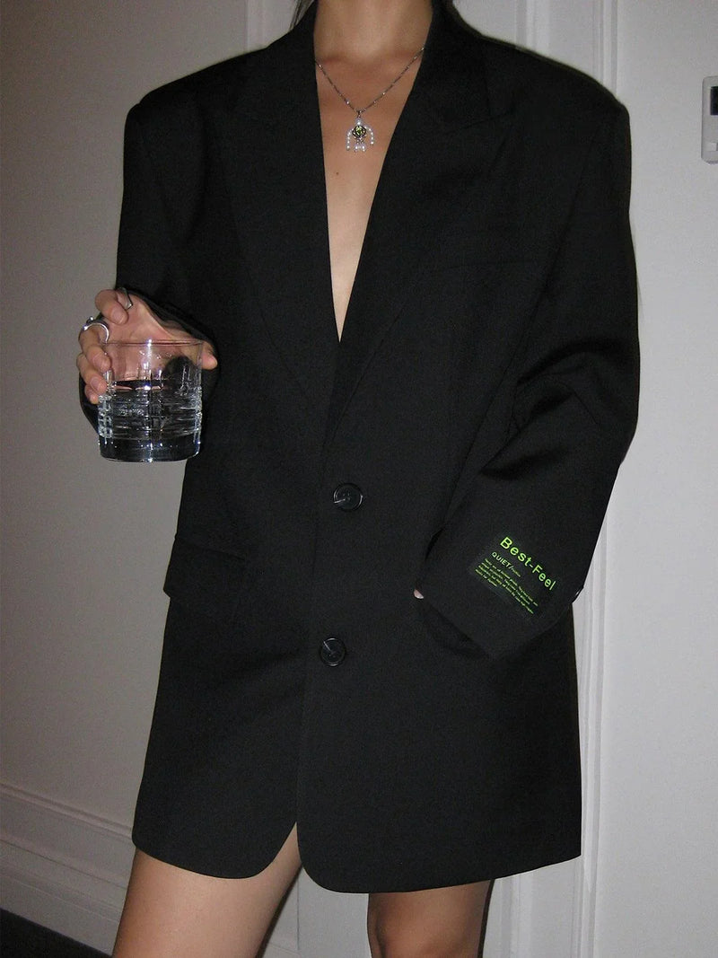 Esme Women's Oversized Blazer - shown in use