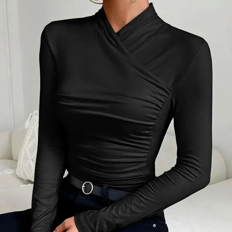 Tamsin Women's Asymmetric Top - back view