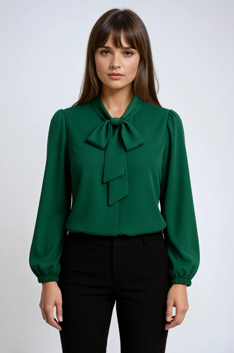 Nadia Women's Blouse | Bow