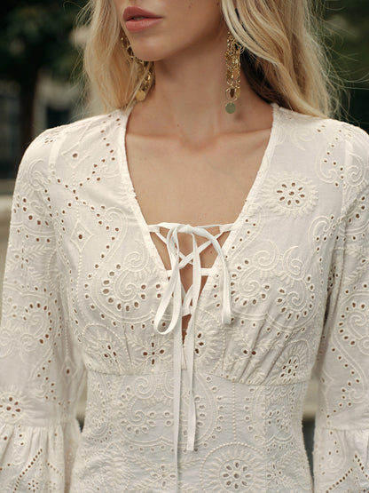 Noor Women's Dress - close-up detail