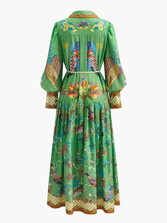 Tallulah Women's Floral Dress - styled view