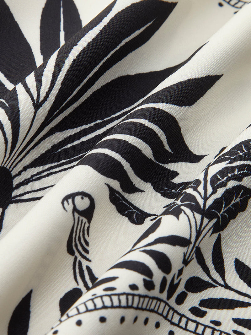 Genevieve Women's Floral Dress - fabric and finish detail