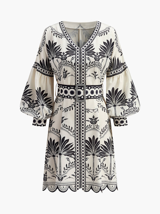 Genevieve Women's Floral Dress - front view