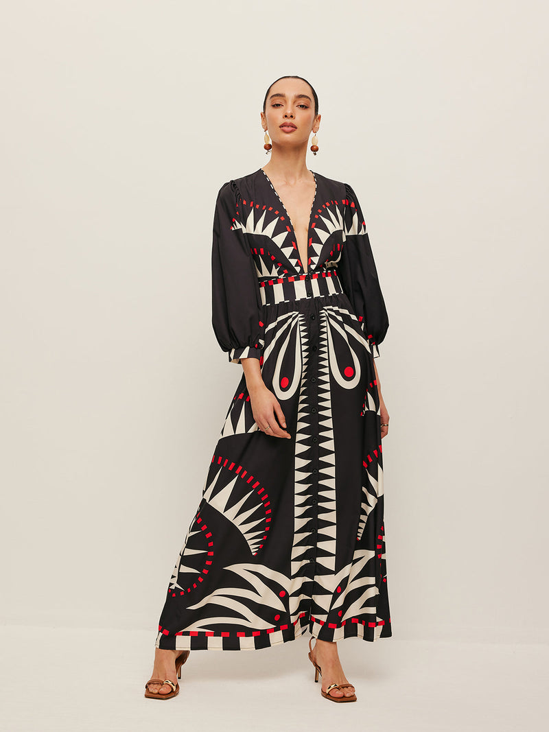 Bijou Women's Dress - back view