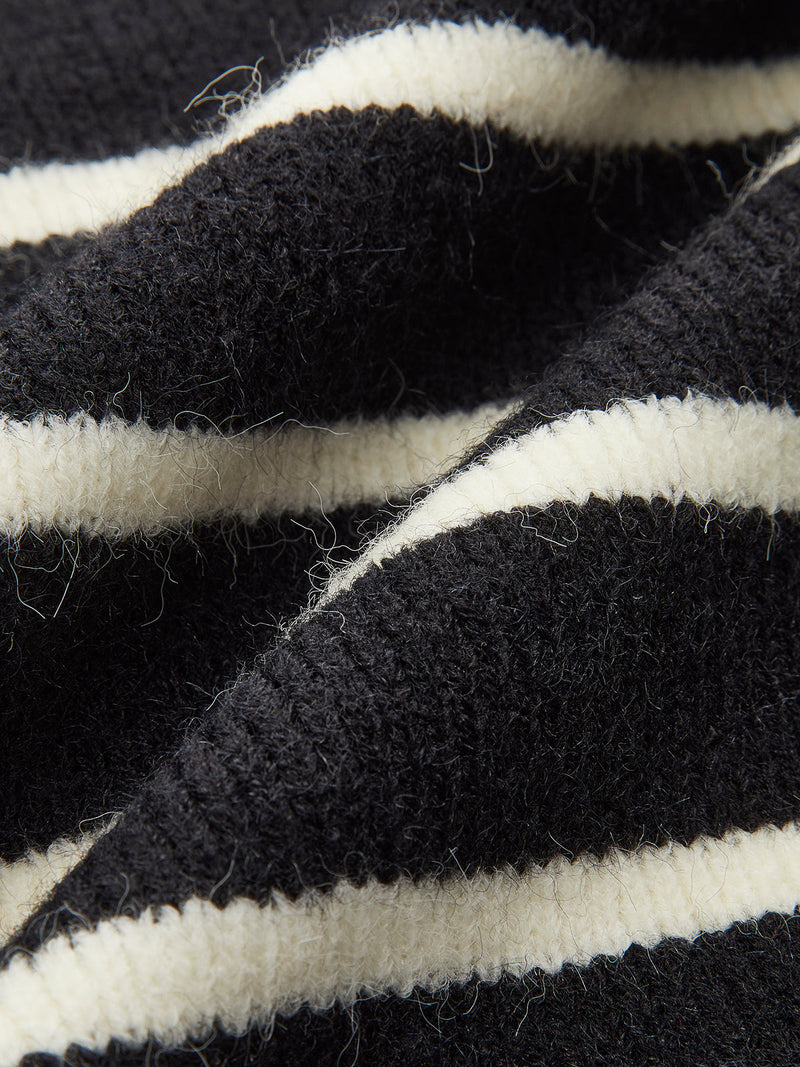 Faye Women's Striped Sweater - front view