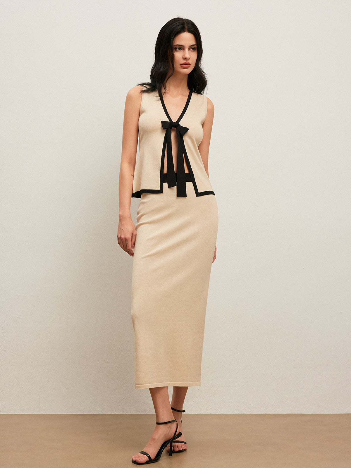 Tamsin Women's Skirt - fabric and finish detail