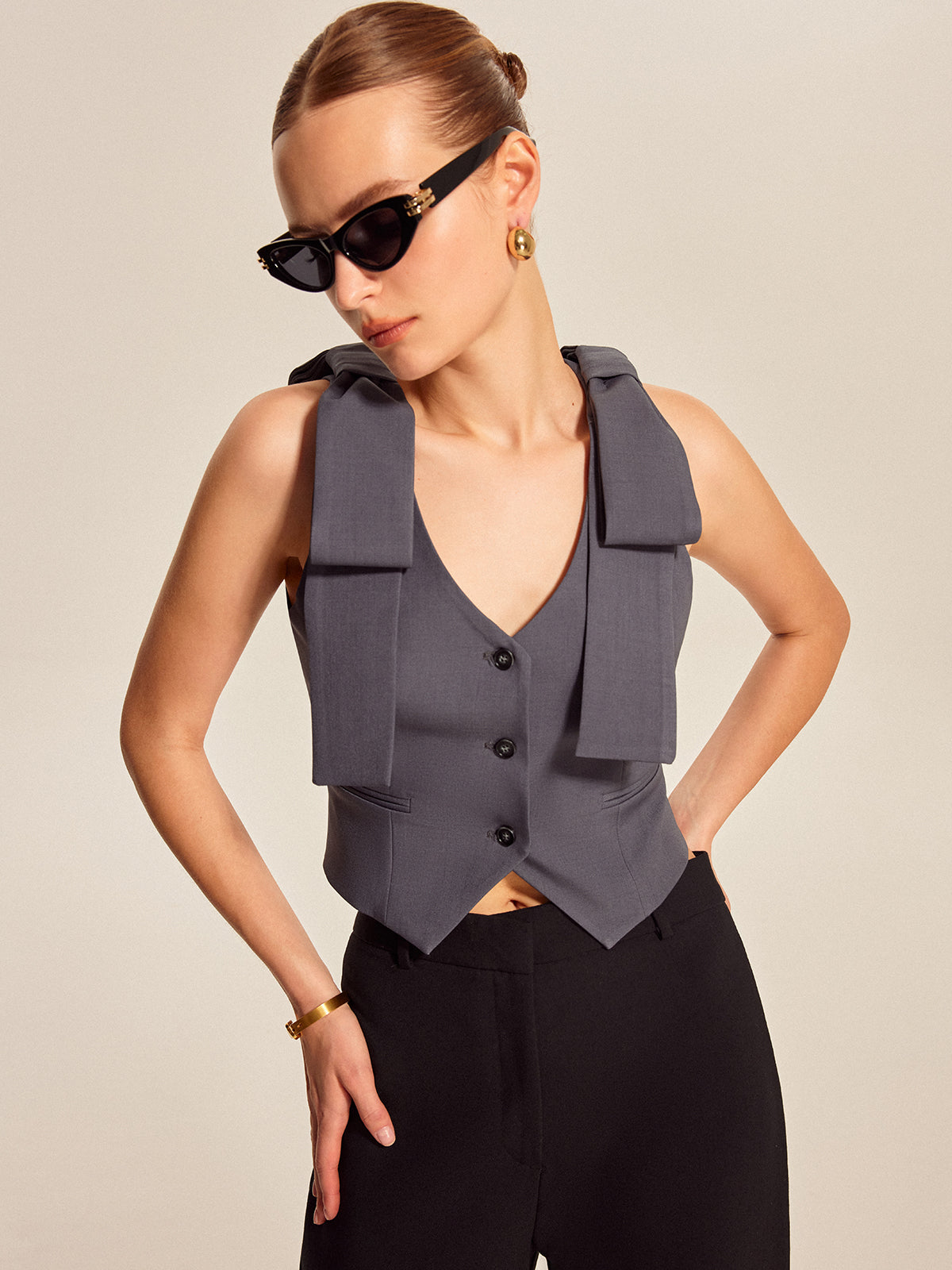 Rosa Women's Vest - front view