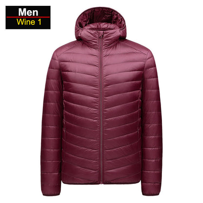 Orson Men's Puffer Jacket - back view