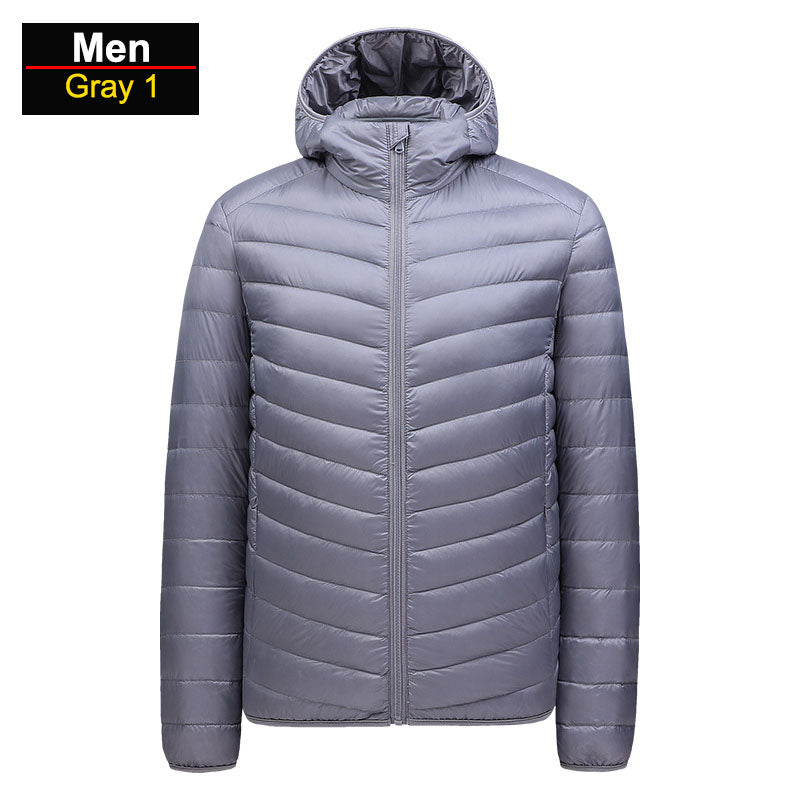 Orson Men's Puffer Jacket - close-up detail