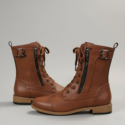 Anaïs Women's Ankle Boots - fabric and finish detail