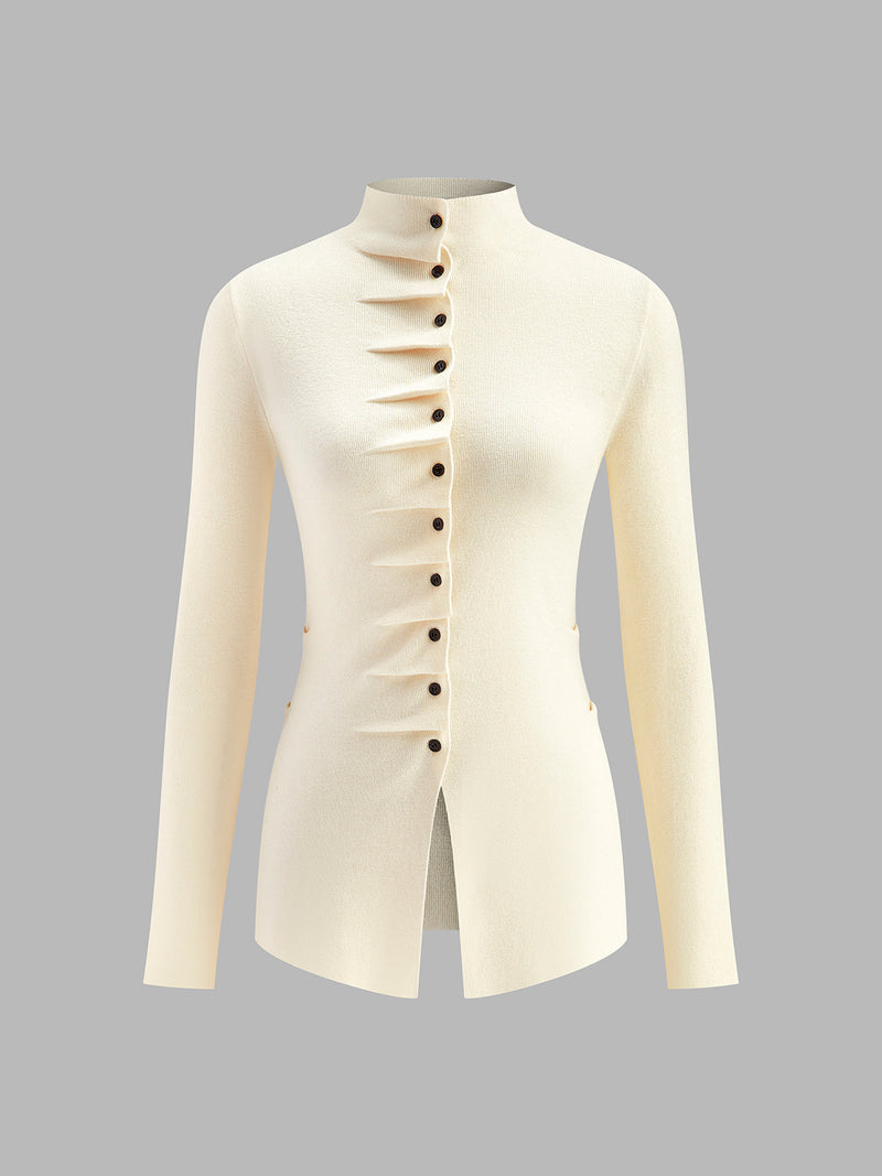 Genevieve Women's Pleated Top - shown in use