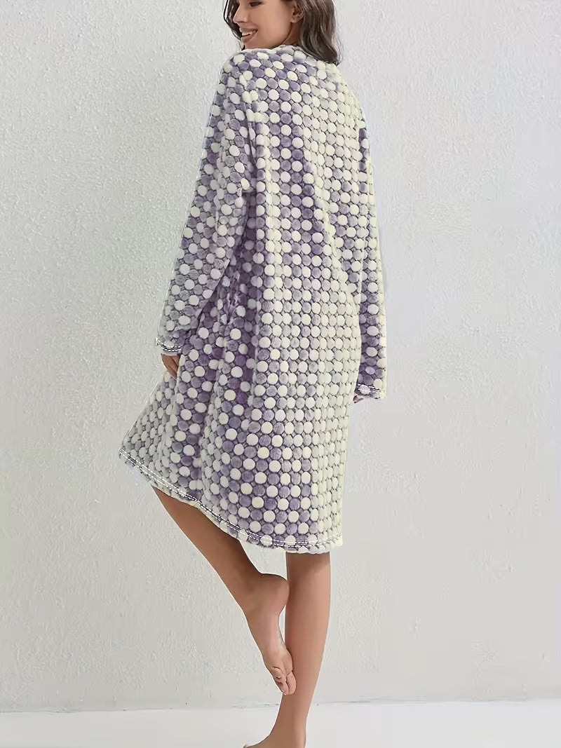 Freya Women's Robe - full-length view
