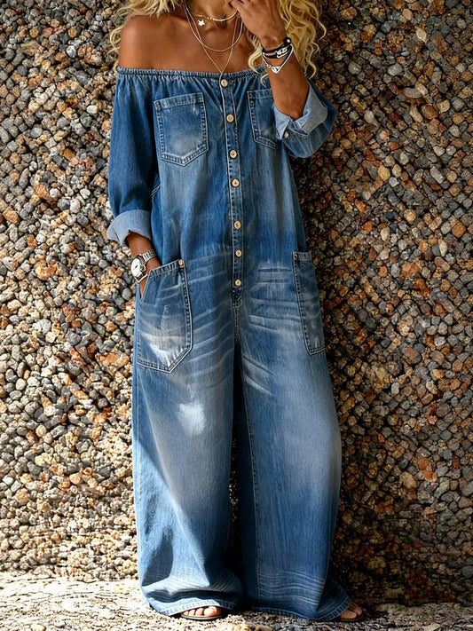 Ivy Women's Jumpsuit - styled view