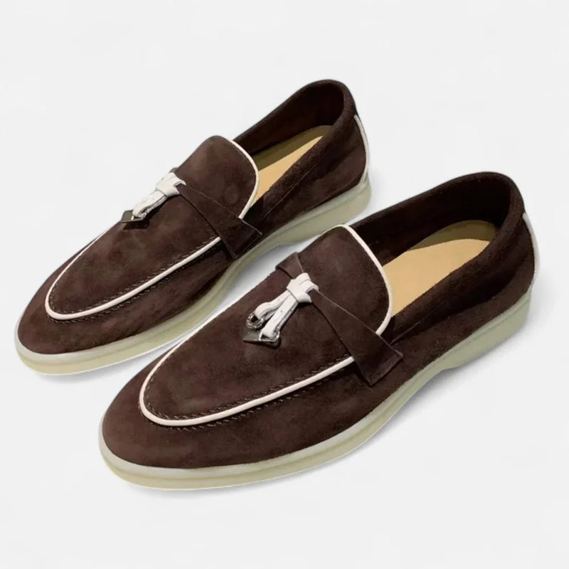 Ambrose Men's Suede Loafers | Slip, Slip-on