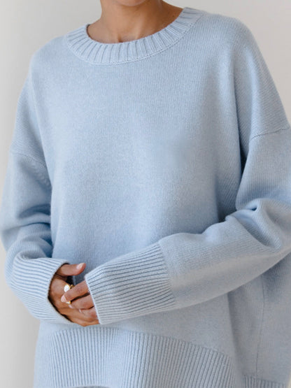 Maya Women's Oversized Sweater - styled view