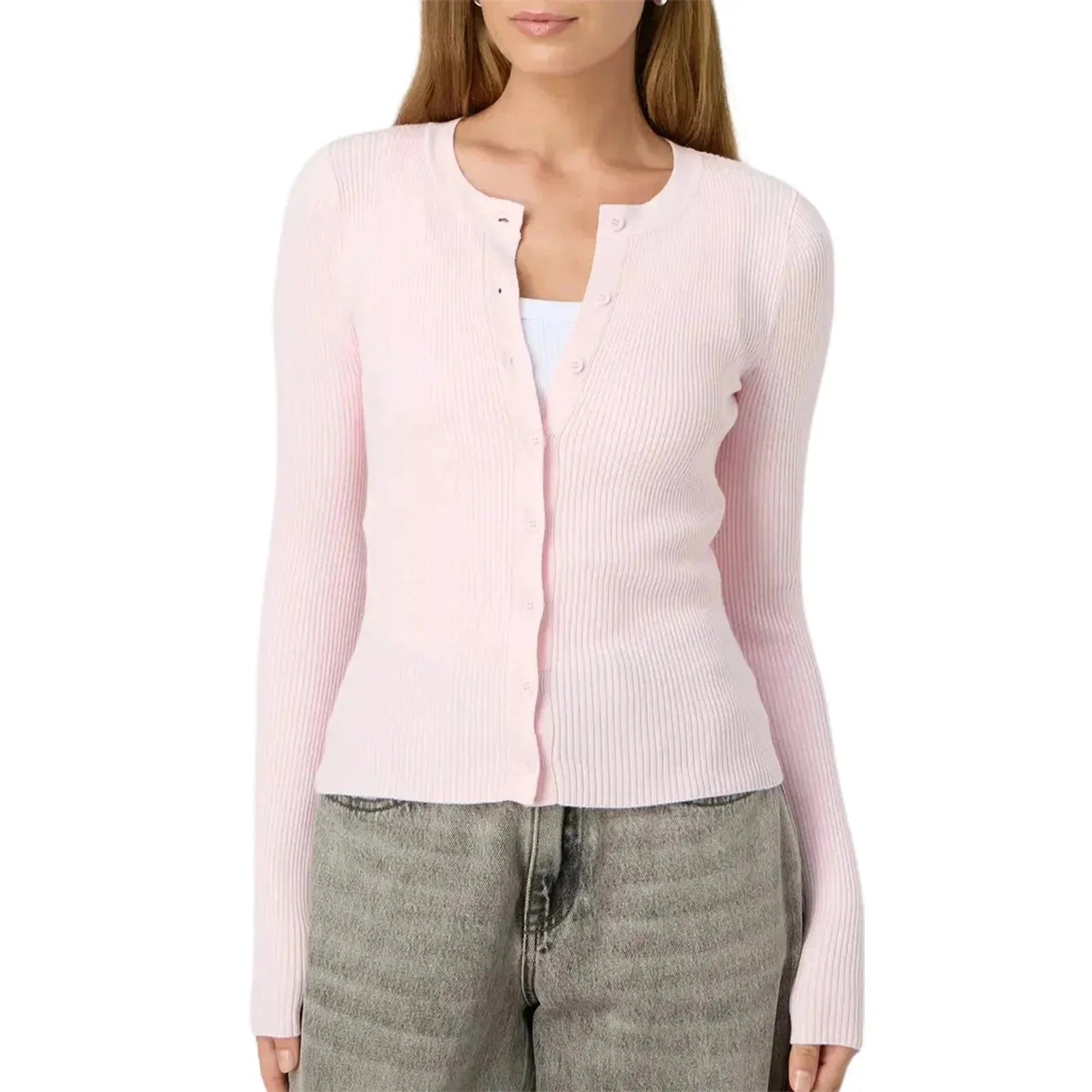 Lila Women's Cardigan - fabric and finish detail