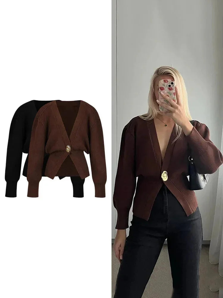 Margot Women's Cardigan - styled view