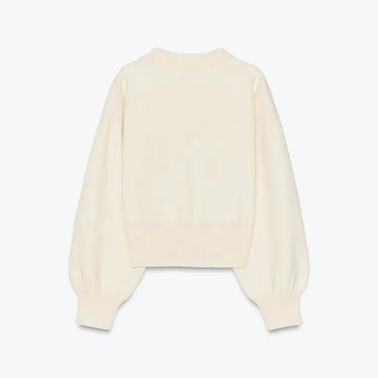 June Women's Cardigan - back view